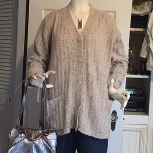 ☄️CLEARENCE ☄️DKNY Cashmere cardigan